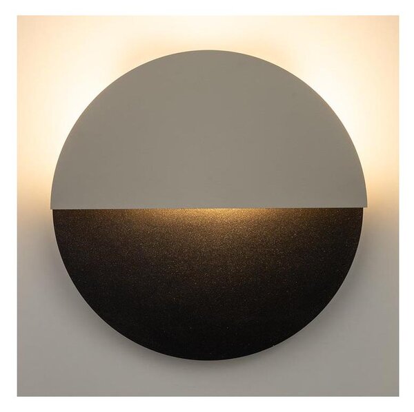 Applique a LED LUNA LED/7W/230V diametro 26 cm nero/beige