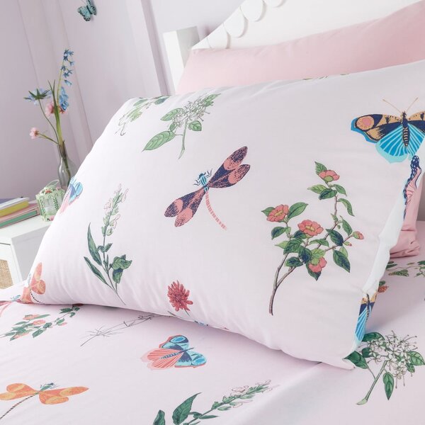 Biancheria da letto singola per bambini 135x200 cm Butterfly Garden - RHS