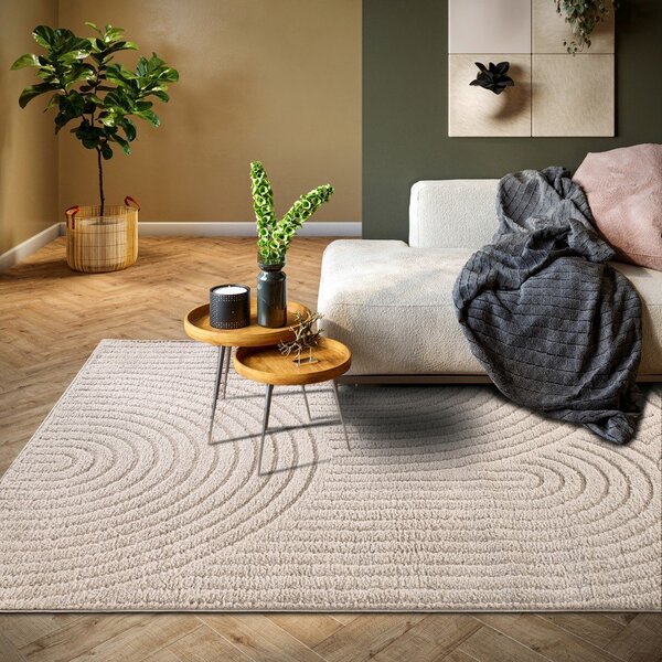 Tappeto beige 80x120 cm Panglao New York Taupe – Elle Decoration