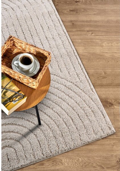 Tappeto beige 80x120 cm Panglao New York Taupe – Elle Decoration