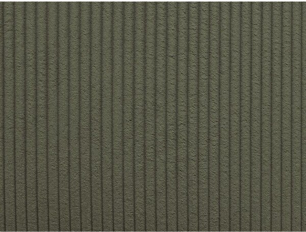 Modulo divano in velluto a coste verde chiaro, pezzo centrale Nihad modular - Bobochic Paris