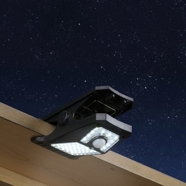 Grundig - Lampada solare LED con sensore CLIP-ON LED/9W/3,7V IP44