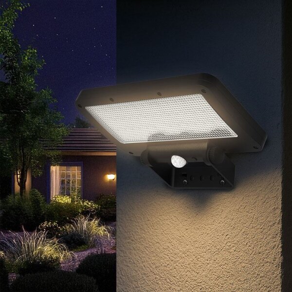 Solight WO7204 - Proiettore solare LED con sensore LED/5W/3,7V 1500 mAh IP54