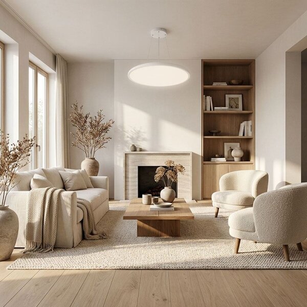 Solight WO8022 - Lampada da soffitto (plafoniera/sospensione) LED/40W/230V 3000-6500K + telecomando