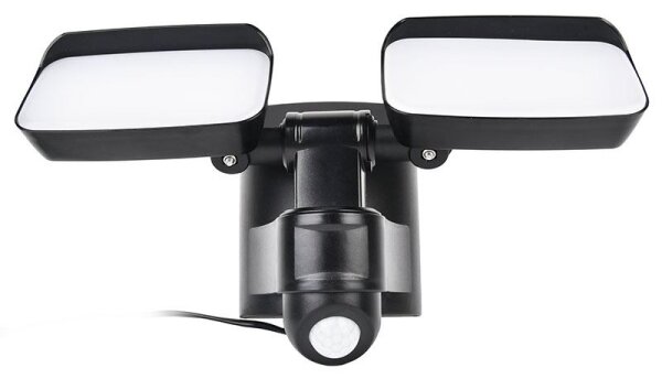 Solight WO7203 - Proiettore solare LED con sensore 9W/3,7V 3600 mAh IP54
