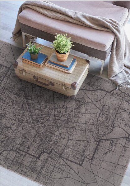 Tappeto grigio 80x150 cm Soft - FD