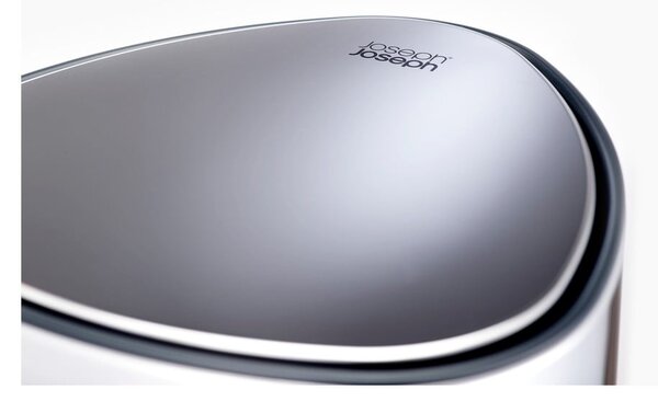 Pattumiera in plastica argentata 5 l Luxe - Joseph Joseph