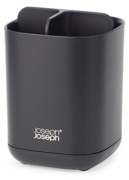 Portaspazzolini in plastica nero EasyStore - Joseph Joseph