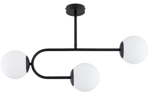 Lampadario a plafone STELLAR 3xE14/10W/230V nero