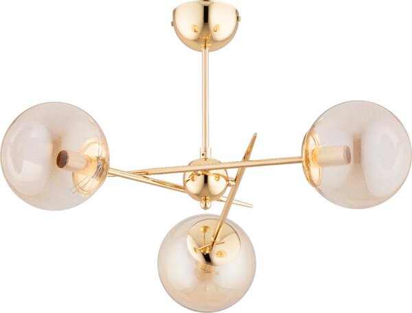 Lampadario a plafone PRIMERY 3xE14/10W/230V oro