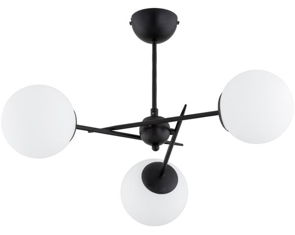 Lampadario a plafone PRIMERY 3xE14/10W/230V nero