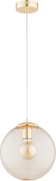 Lampadario a sospensione con filo LEILA 1xE27/15W/230V oro