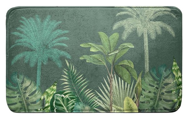 Tappetino da bagno verde 45x75 cm Vagabonde - douceur d'intérieur