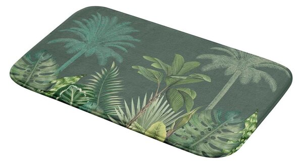 Tappetino da bagno verde 45x75 cm Vagabonde - douceur d'intérieur