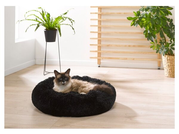 Letto per cani grigio scuro ø 55 cm - Love Story