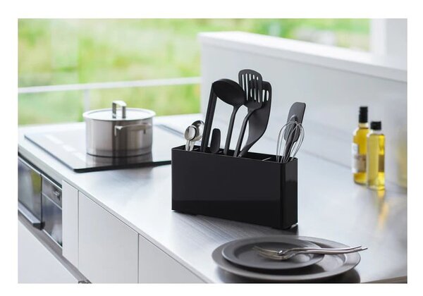 Supporto in metallo per stoviglie da cucina Tower - YAMAZAKI