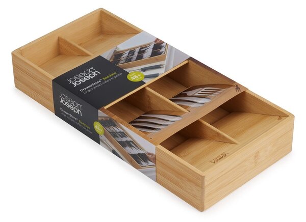 Organizer per cassetto in bambù colore naturale 17,5 x 38 cm DrawerStore - Joseph Joseph