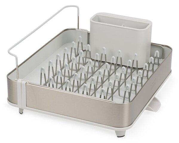 Scolapiatti in metallo argentato Extend - Joseph Joseph