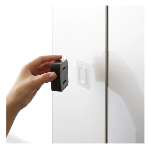 Supporto in plastica nero autoportante per strofinacci Film Hook - YAMAZAKI