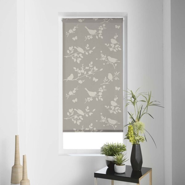 Tenda a pacchetto marrone chiaro in tessuto 90x180 cm Rossignol – douceur d'intérieur
