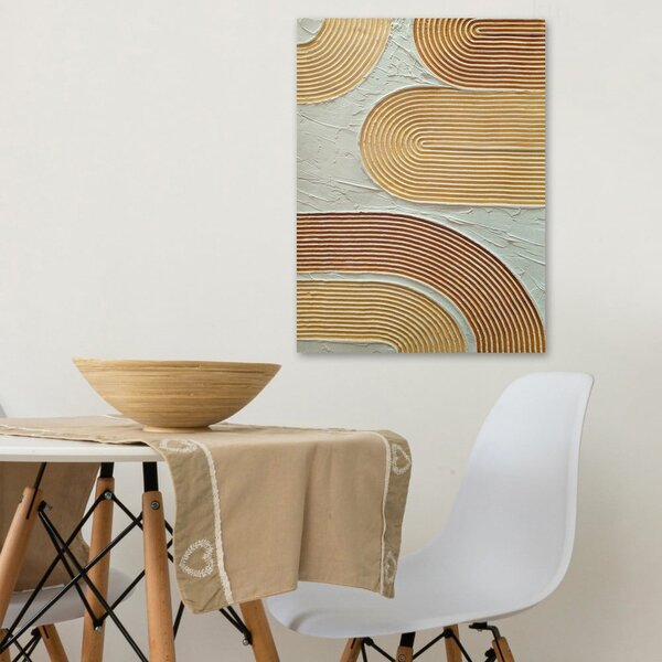 Dipinto dipinto a mano 50x70 cm 3D Canvas – Wallity
