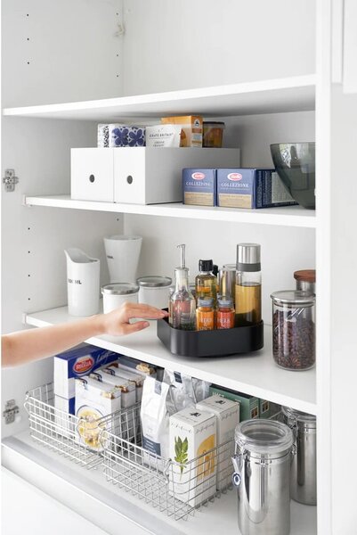 Organizer multifunzione in plastica girevole Tower - YAMAZAKI