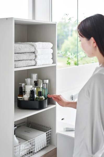 Organizer multifunzione in plastica girevole Tower - YAMAZAKI