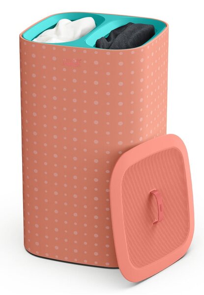 Cesto portabiancheria in tessuto rosa 60 l Tota Pop - Joseph Joseph