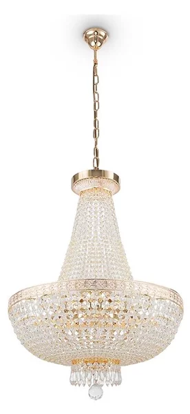 Maytoni DIA750-TT50-WG - Lampadario a sospensione con catena BELLA 8xE14/60W/230V