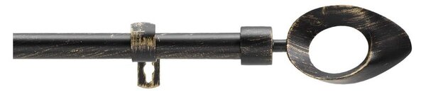 Mantovana estensibile in metallo 120 - 210 cm Ovalon - douceur d'intérieur