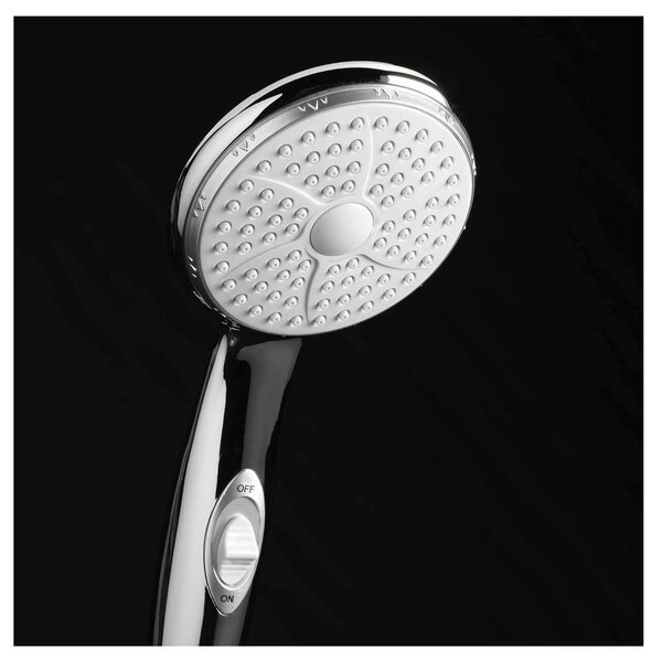 Soffione con tubo flessibile ø 10 cm Hydro - douceur d'intérieur