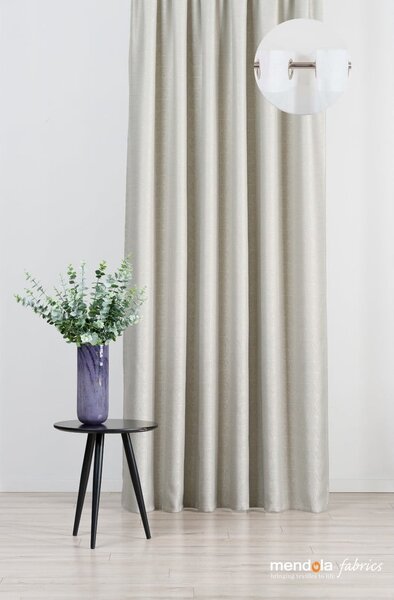 Tenda beige 140x260 cm Teorema - Mendola Fabrics