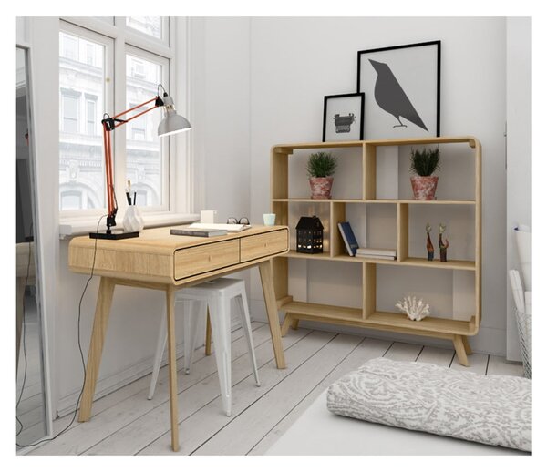 Libreria effetto rovere 122x126 cm Caitlin - Støraa