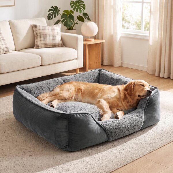 Omgoods - Cuccia per cani di grossa taglia - Lavabile e confortevole, con imbottitura spessa