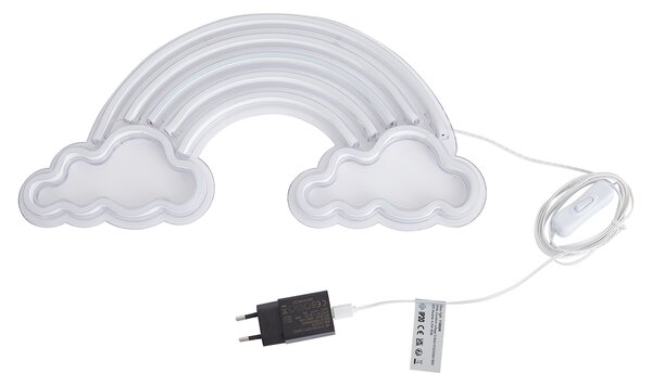 Lampada da parete al neon multicolore con LED - Rainbow