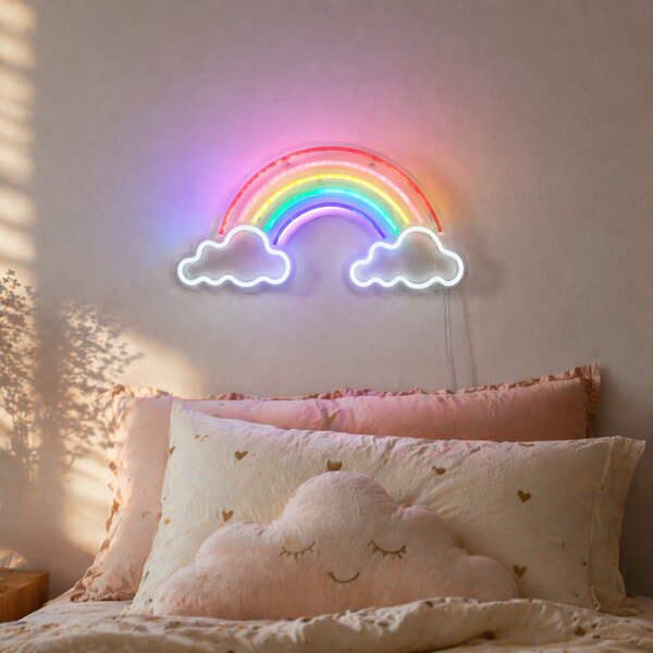Lampada da parete al neon multicolore con LED - Rainbow