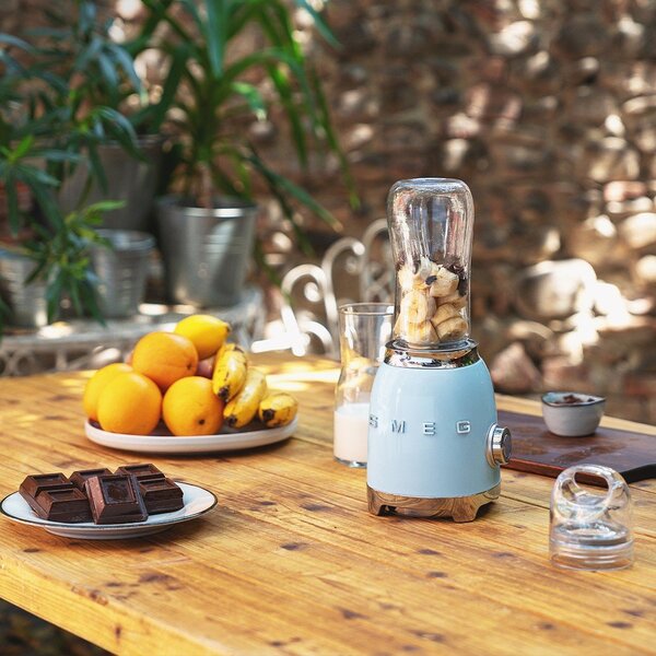 Mixer frullatore da tavolo azzurro 50's Retro Style – SMEG