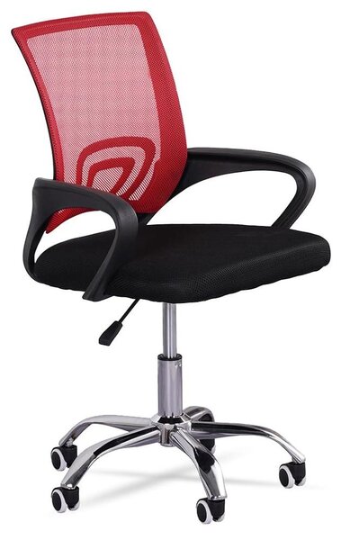 Sedia da ufficio ergonomica con altezza regolabile e rivestimento in rete