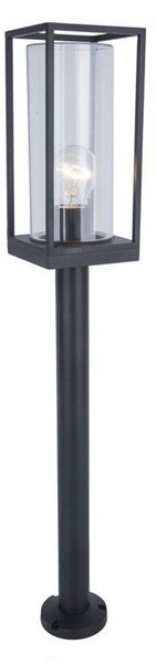 Lampione da esterno per giardino a palo FLAIR nero Lutec 7288801012