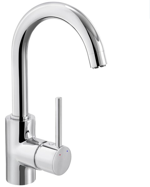Miscelatore per lavabo Cornat "Fiora" – rubinetto per il bagno – cromato