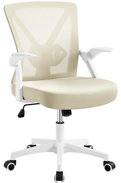 Elzusha - Sedia da ufficio ergonomica con schienale e braccioli regolabili