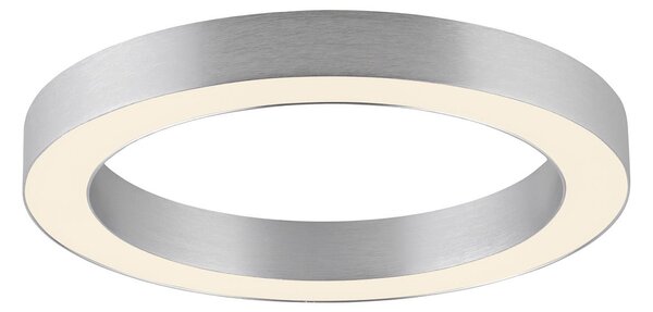 Plafoniera PURE, Lines, dimmerabile, Metallizzato, Soggiorno, Metallo, Moderno