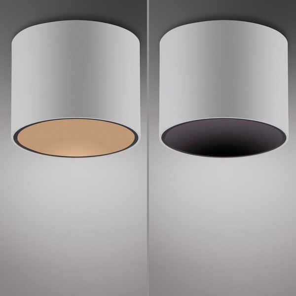 Plafoniera PURE, Point, dimmerabile, Bianco, Bagno, Metallo, Moderno
