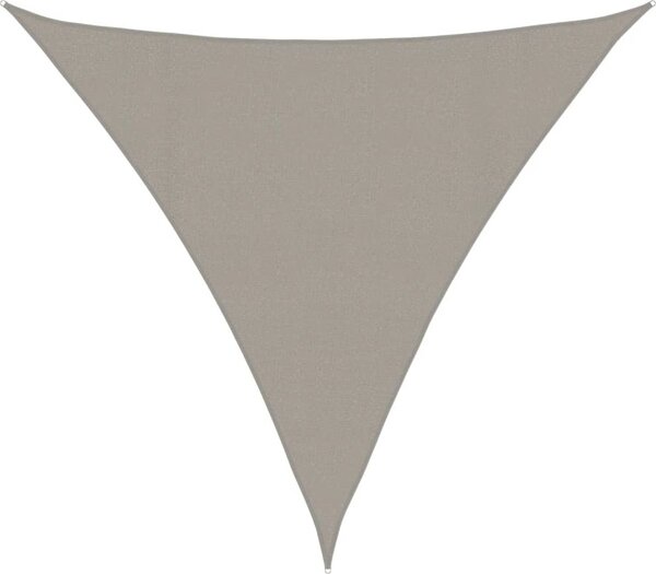 Vela Parasole 160 g/m² Triangolare 4,5x4,5x4,5 m in HDPE