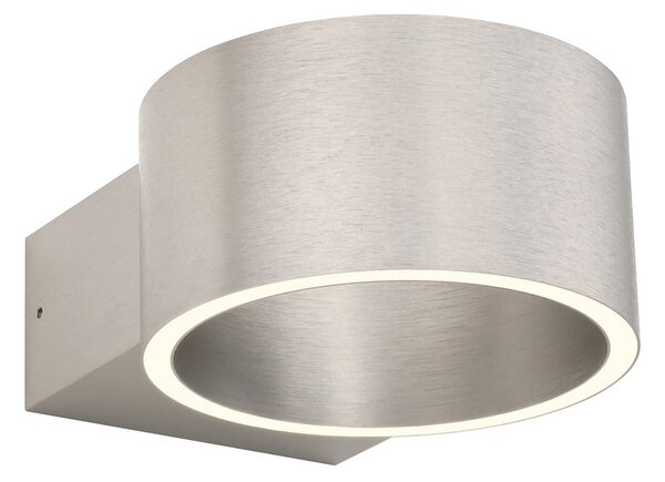 Applique da parete PURE, PURE Clipse, dimmerabile, Metallizzato, Soggiorno, Alluminio, Moderno
