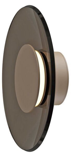 Applique da parete PURE, PURE Moon, dimmerabile, Bronzo / Ottone anticato, Soggiorno, Vetro, Moderno