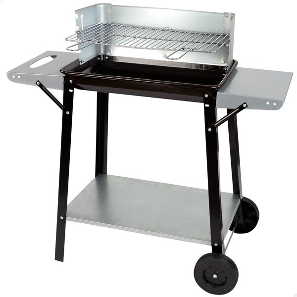 Omgoods - Barbecue a carbone attivo con controllo della temperatura - 90 x 32 x 85 cm
