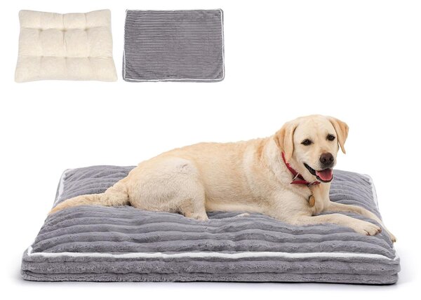 Omgoods - Cuccia ortopedica per cani di grossa taglia, con rivestimento in ecopelliccia rimovibile