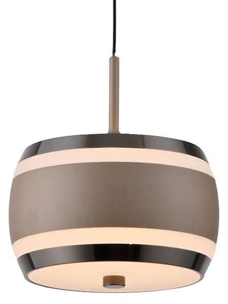 Lampada a sospensione PURE, Falling Rings, dimmerabile, Bronzo / Ottone anticato, Soggiorno, Metallo, Moderno