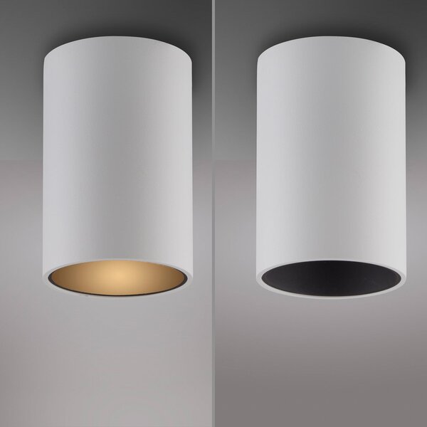 Plafoniera PURE, Point, dimmerabile, Bianco, Bagno, Metallo, Moderno